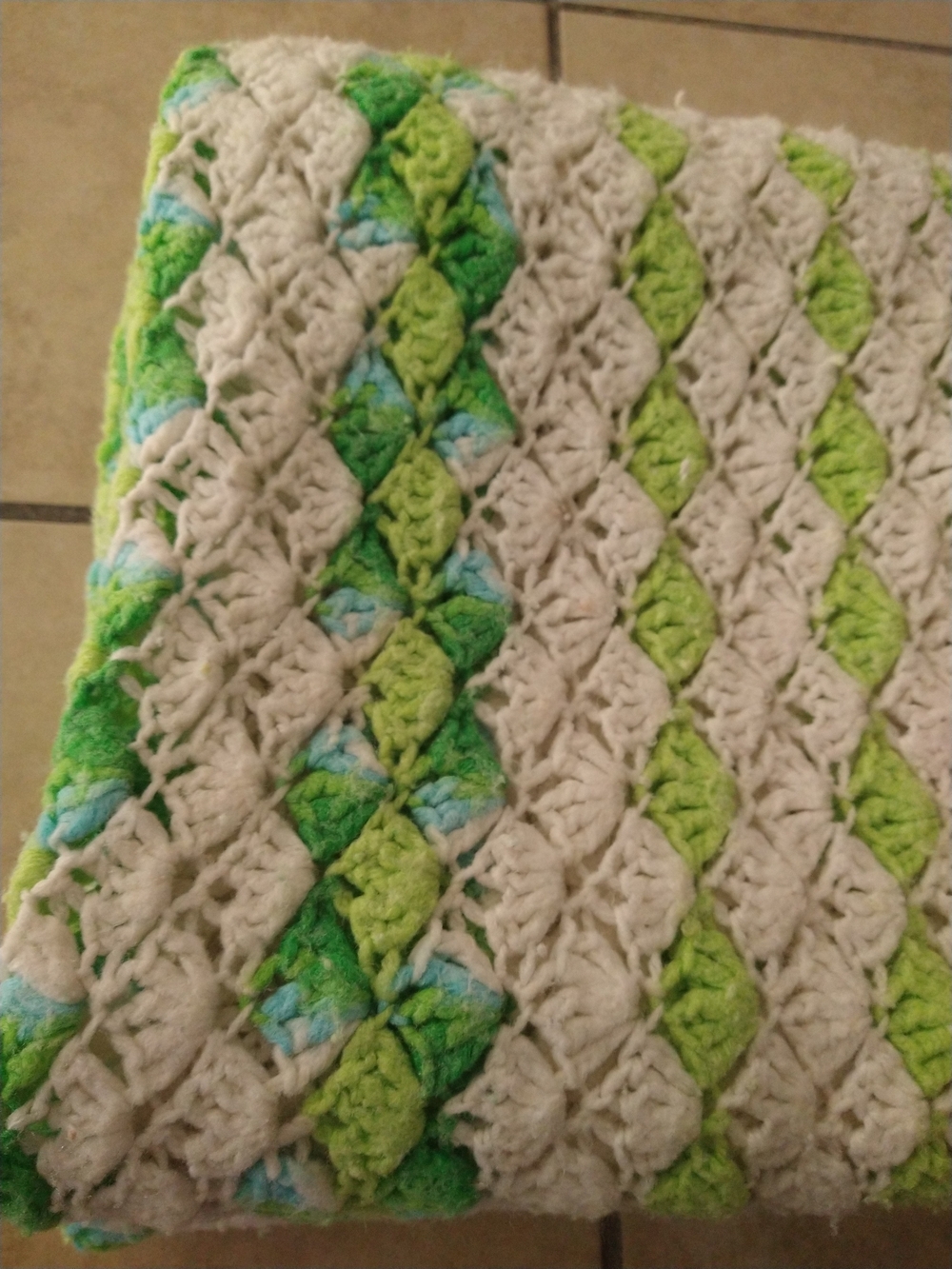 Handmade Crocheted Throw Blanket